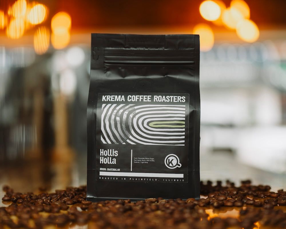 Krema Hollis Holla Guatemala coffee bag